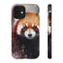 Red Panda in Watercolor - Impact Resistant Phone Case iPhone 12 Glossy
